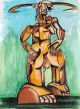 African sculpture drawing No. 3